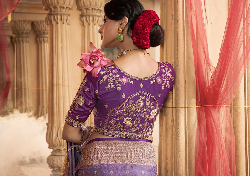Premium Royal Look Satin Saree