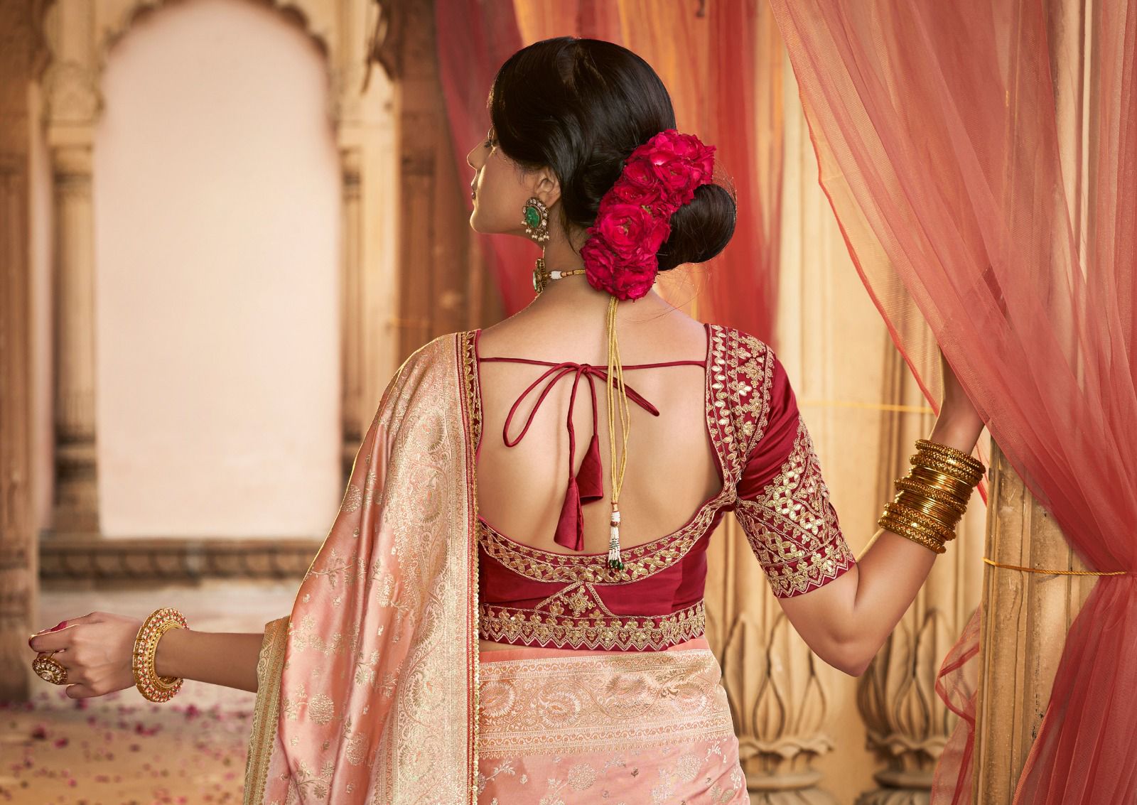 Premium Royal Look Satin Saree