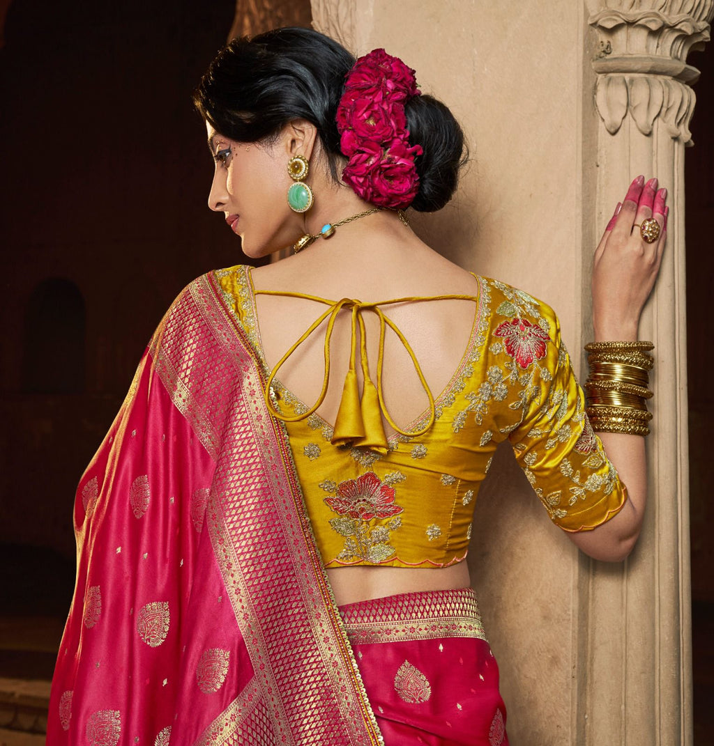 Premium Royal Look Satin Saree