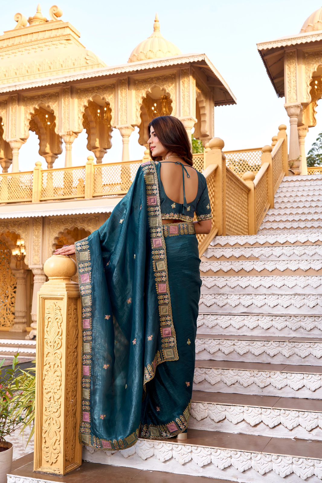 Stylish Silk Saree for Party & Festive Wear
