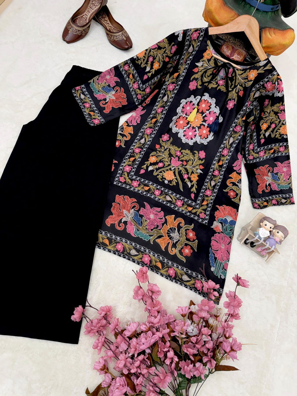 Magic Cotton Kurti with Plazzo Set