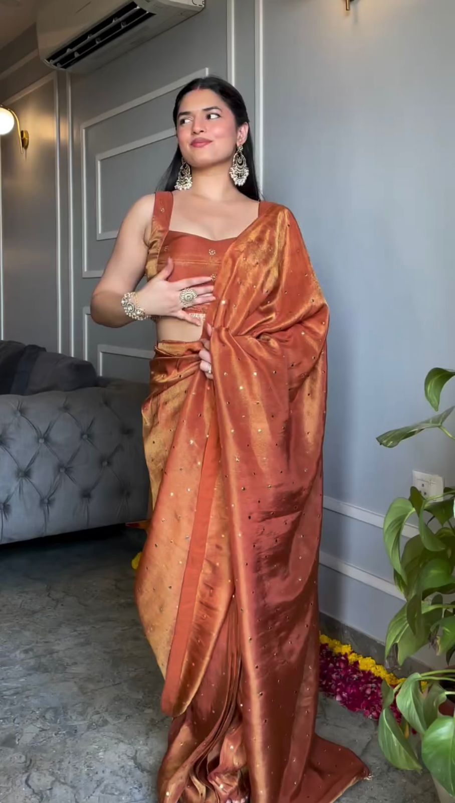 Simar Tissue Silk Saree