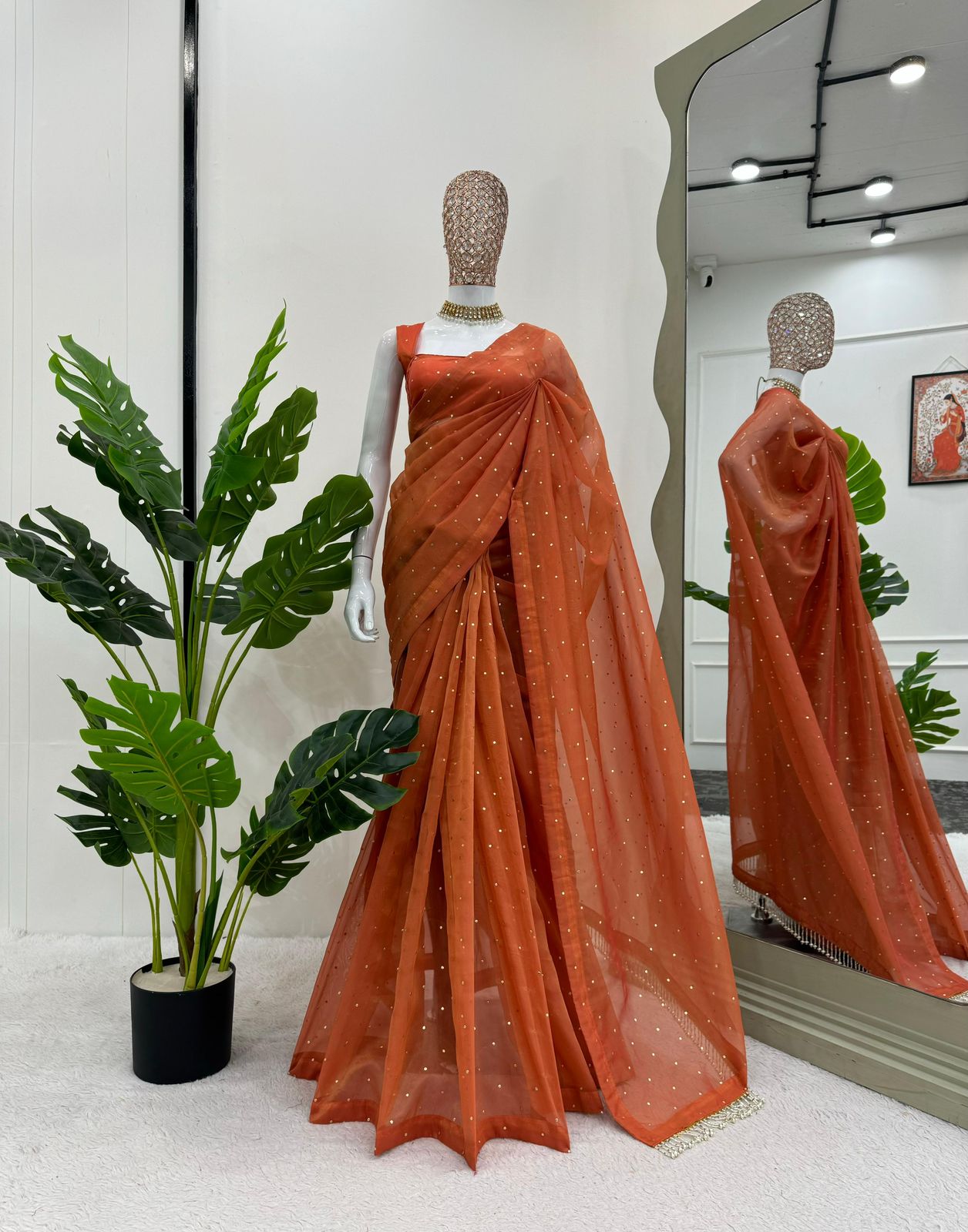 Simar Tissue Silk Saree