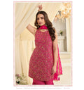 Premium Designer Georgette Sharara Set