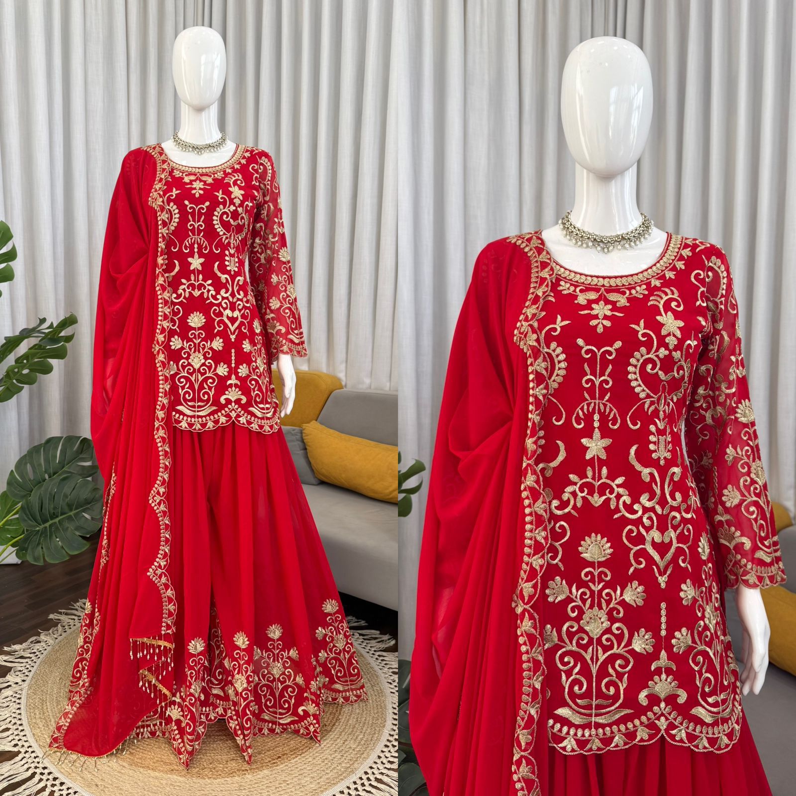 Stylish Kurti Sharara with Dupatta