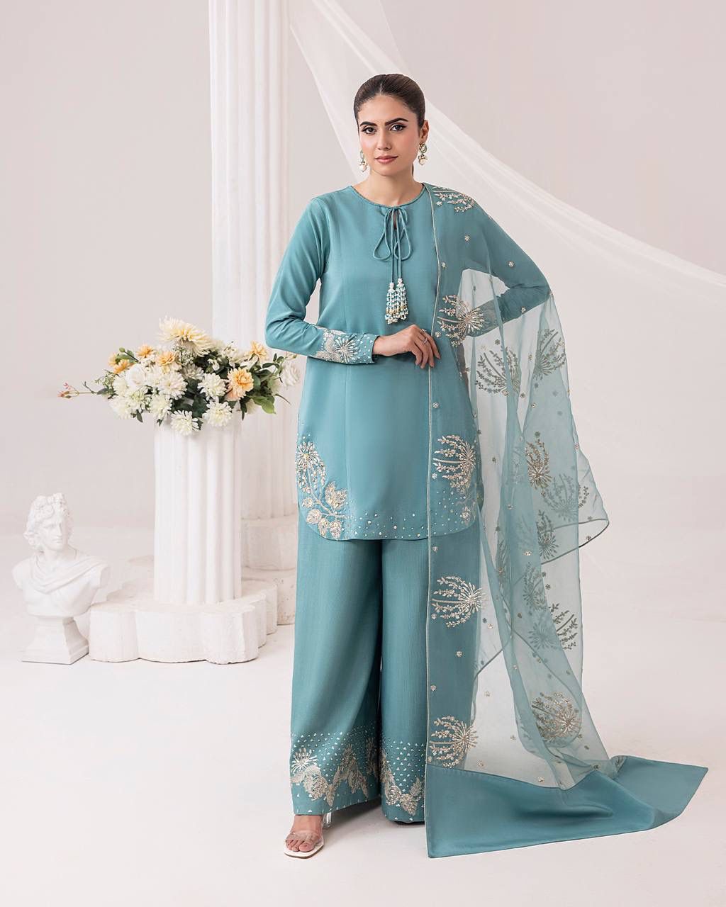 Premium Party Wear Silk Suit for Women