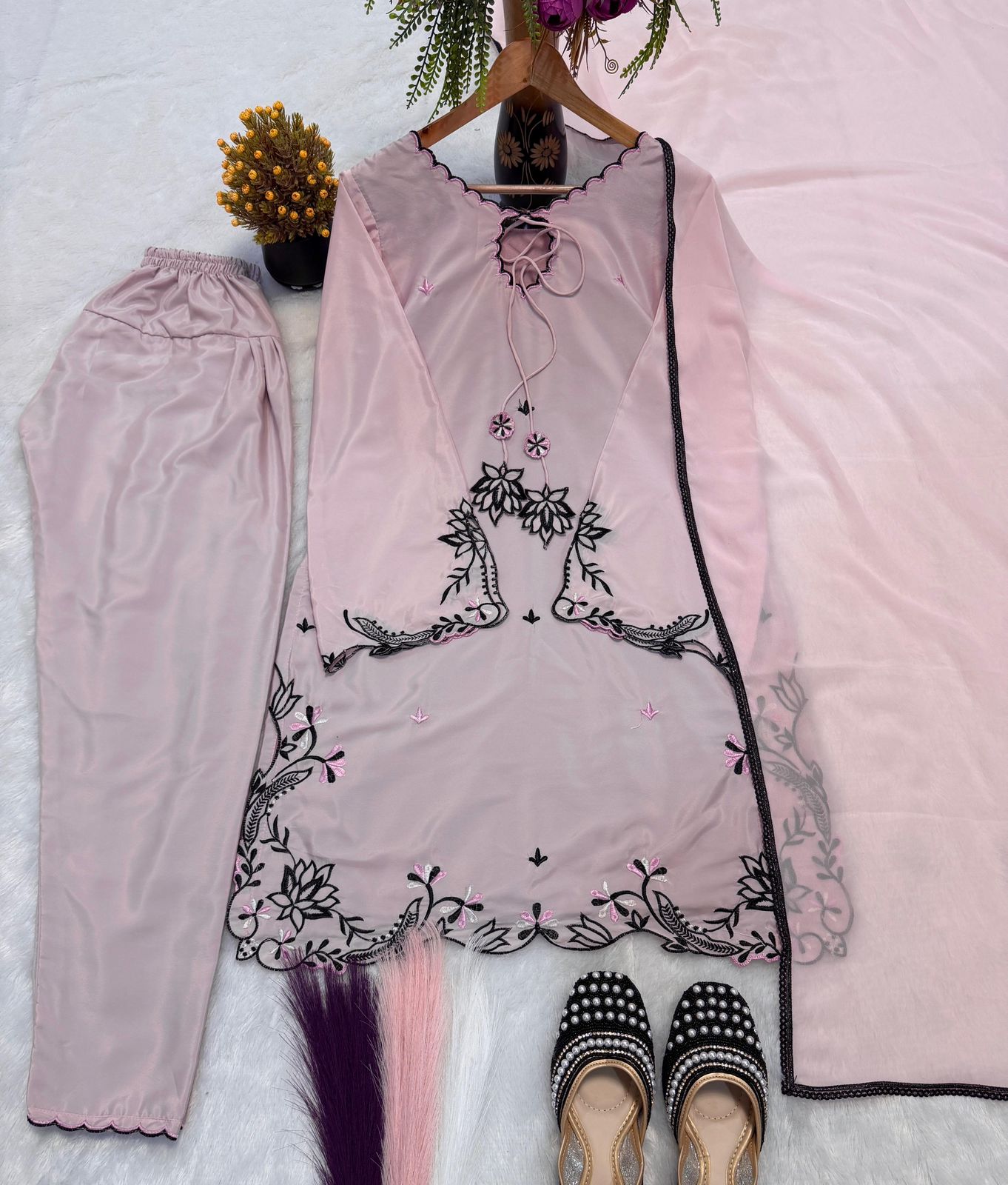 Heavy Embroidered Ethnic Suit