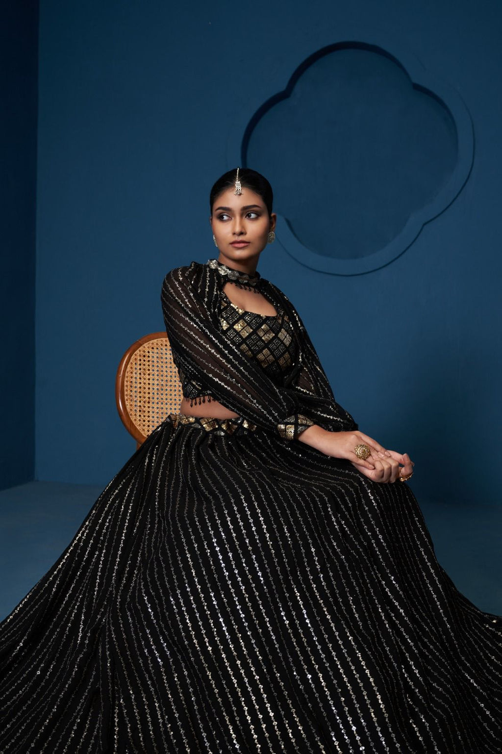 Royal Premium Georgette Lehenga with Heavy Zari Embroidery