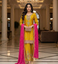 Festive Wear Designer Suit with Rich Embroidery Work