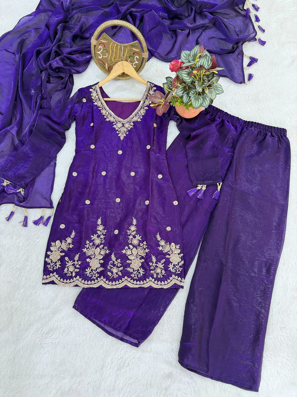 Trendy Designer Fendi Silk Outfit