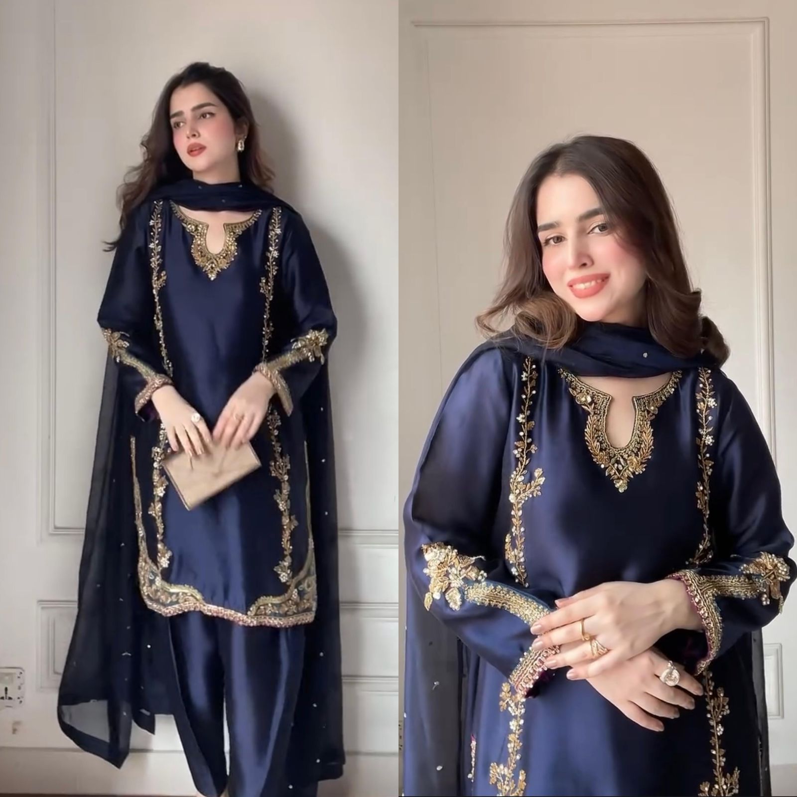 Royal Women’s Ethnic Wear with Full Hand Embroidery