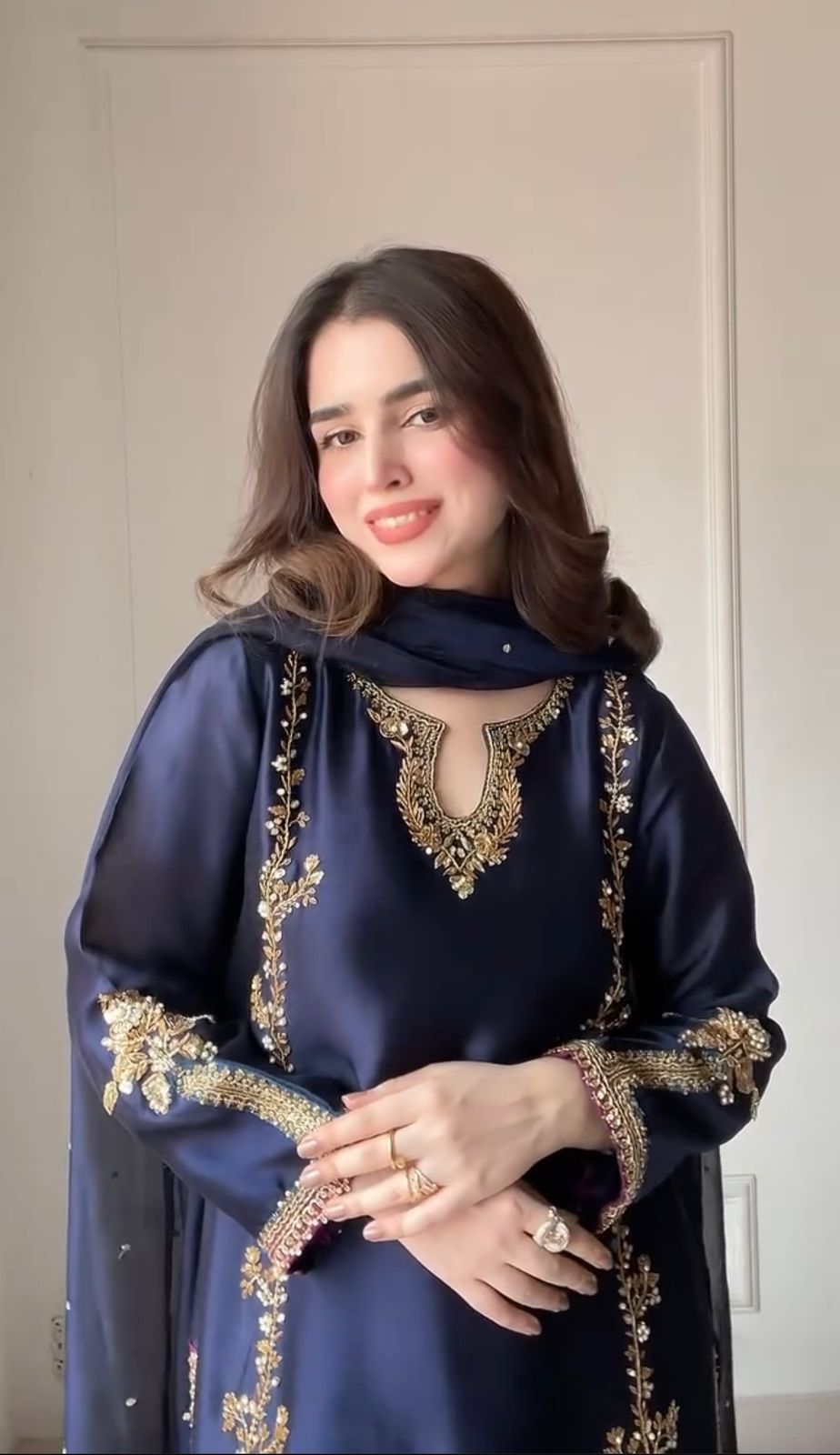 Royal Women’s Ethnic Wear with Full Hand Embroidery