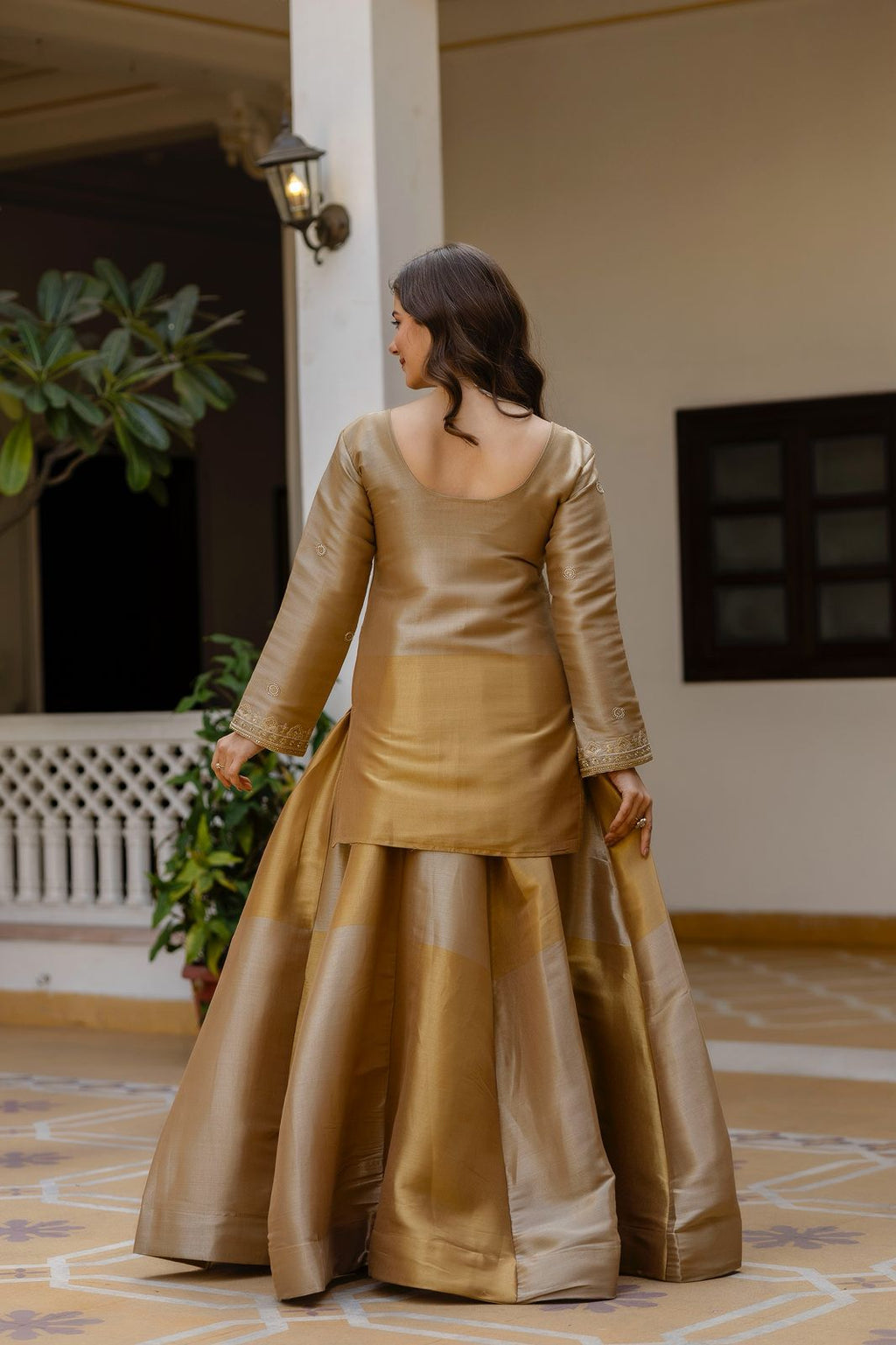 Royal Banarasi Viscose Lehenga Set