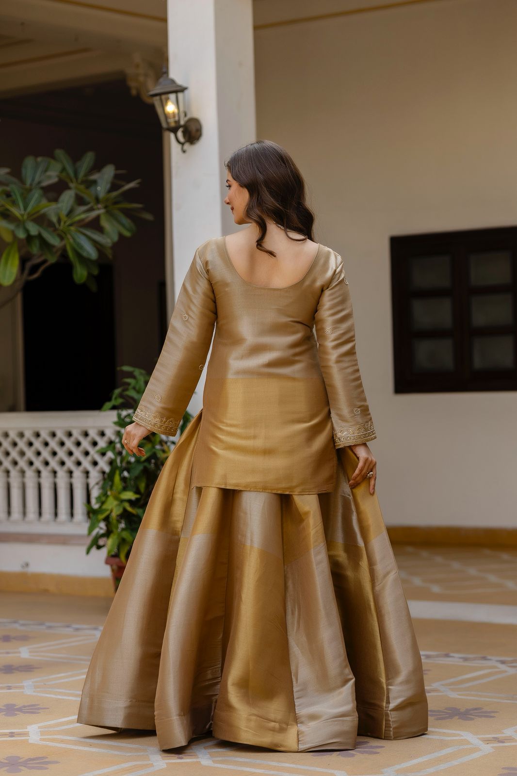 Royal Banarasi Viscose Lehenga Set