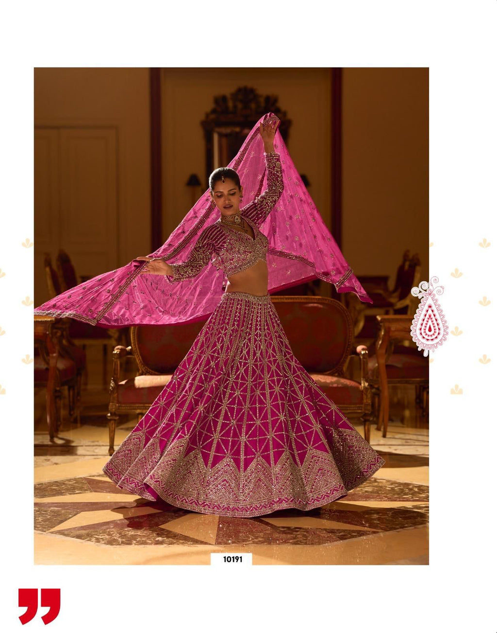 Royal Padmini 3 PCS Designer Lehenga Set