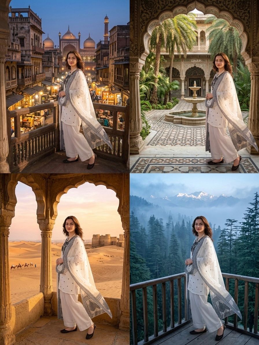 Hania Aamir Inspired Party Wear Ethnic Set