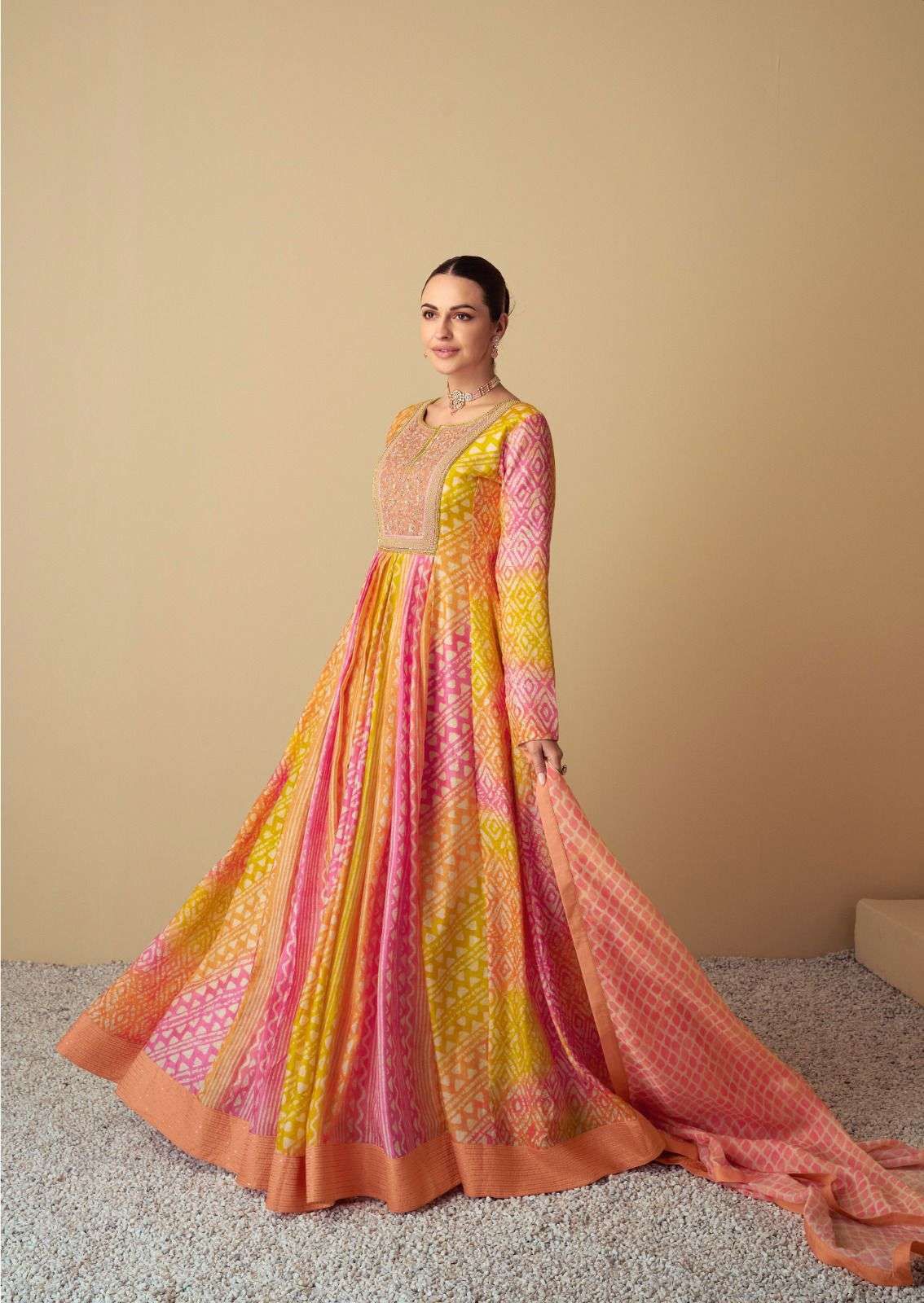 Royal Women’s Digital Print Outfit