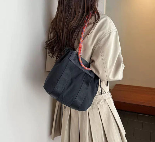 Casual Rope Handle Tote Bag