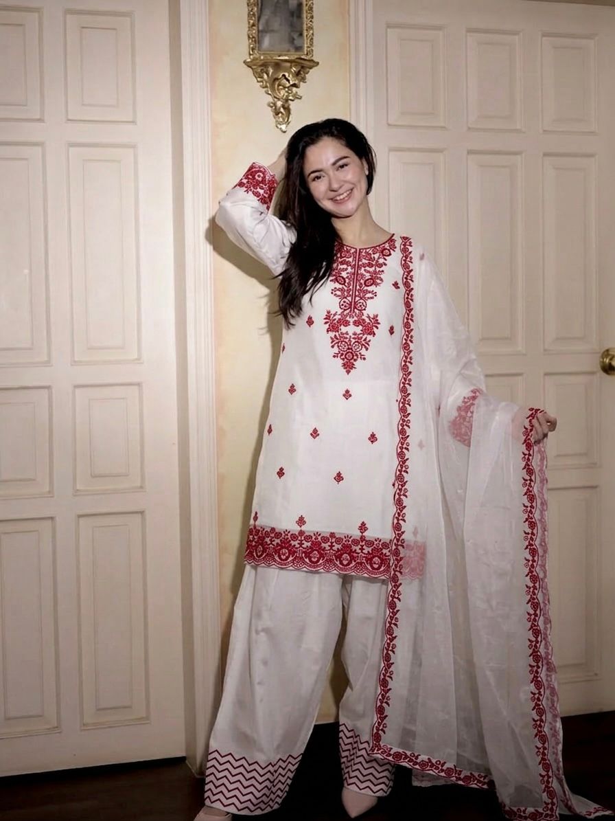 Rayon Cotton Suit Set