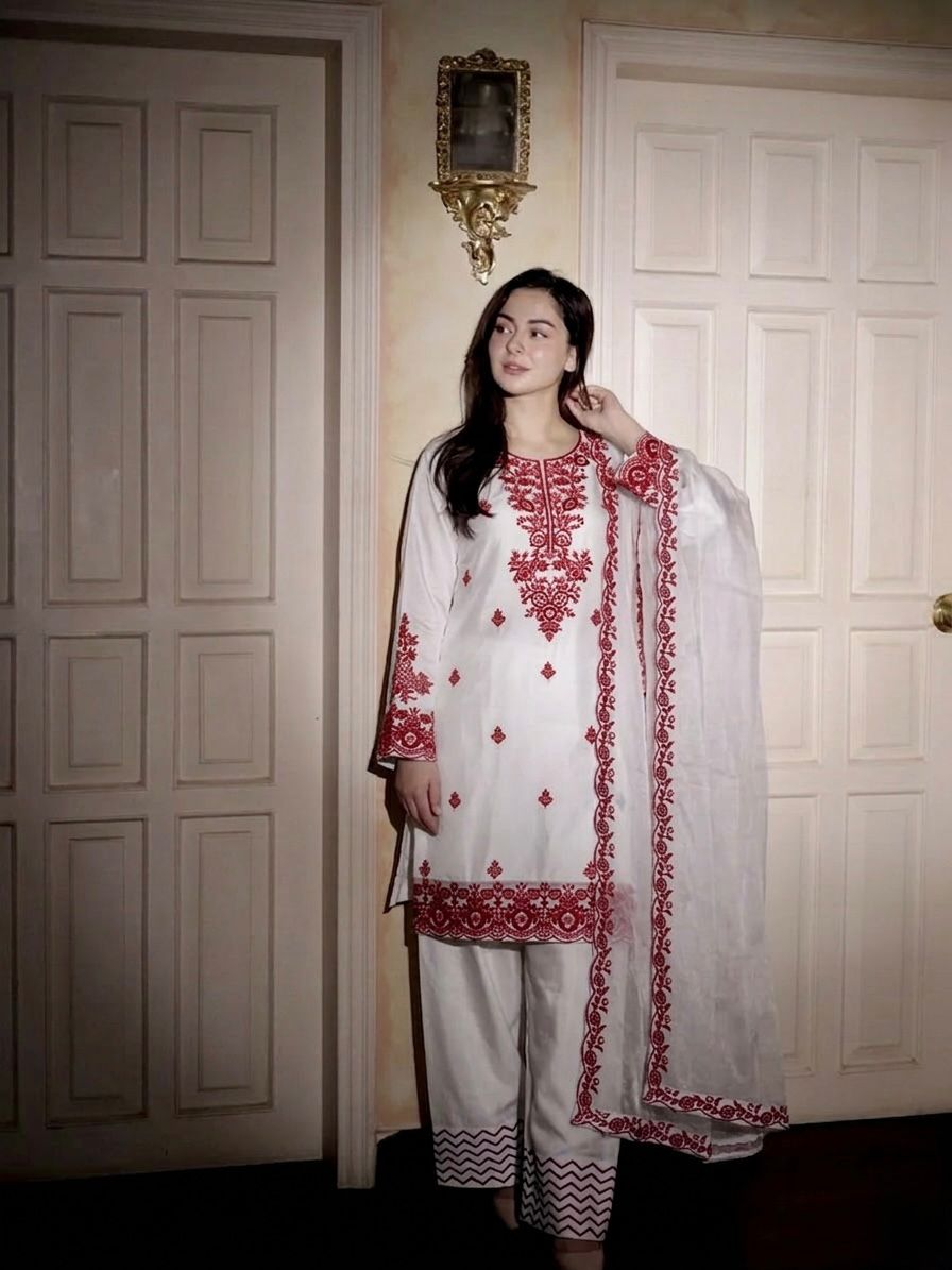 Rayon Cotton Suit Set