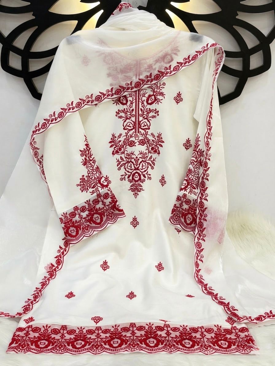 Rayon Cotton Suit Set