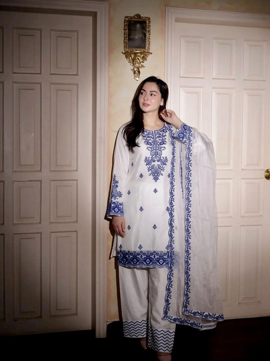 Rayon Cotton Suit Set