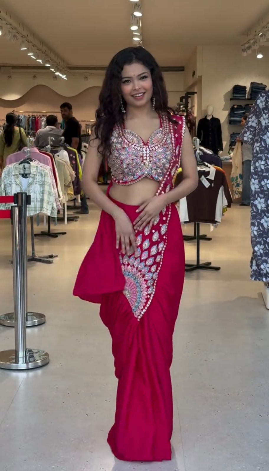 SUPERHIT TRENDING READY TO WEAR SAREE