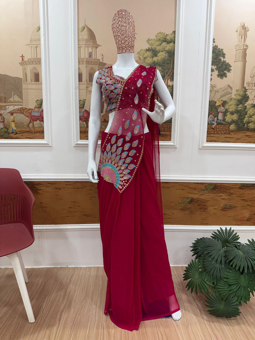 SUPERHIT TRENDING READY TO WEAR SAREE