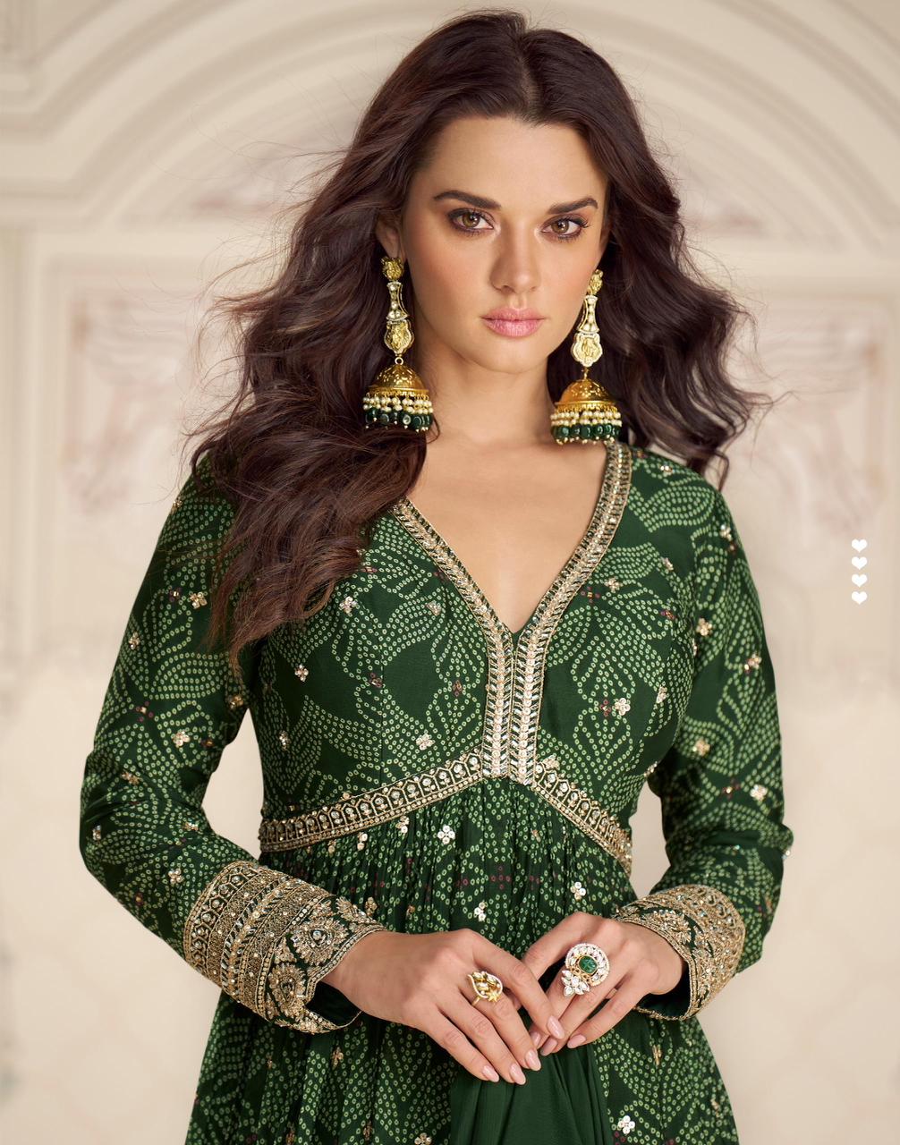 Designer Embroidered Anarkali Gown