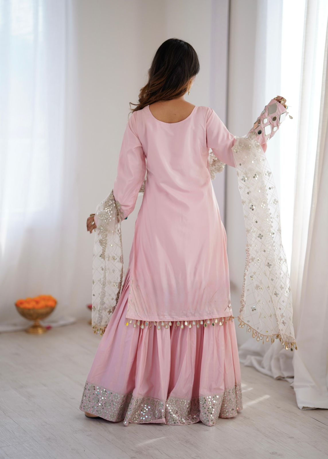 Premium Mirror Detailed Suit Set