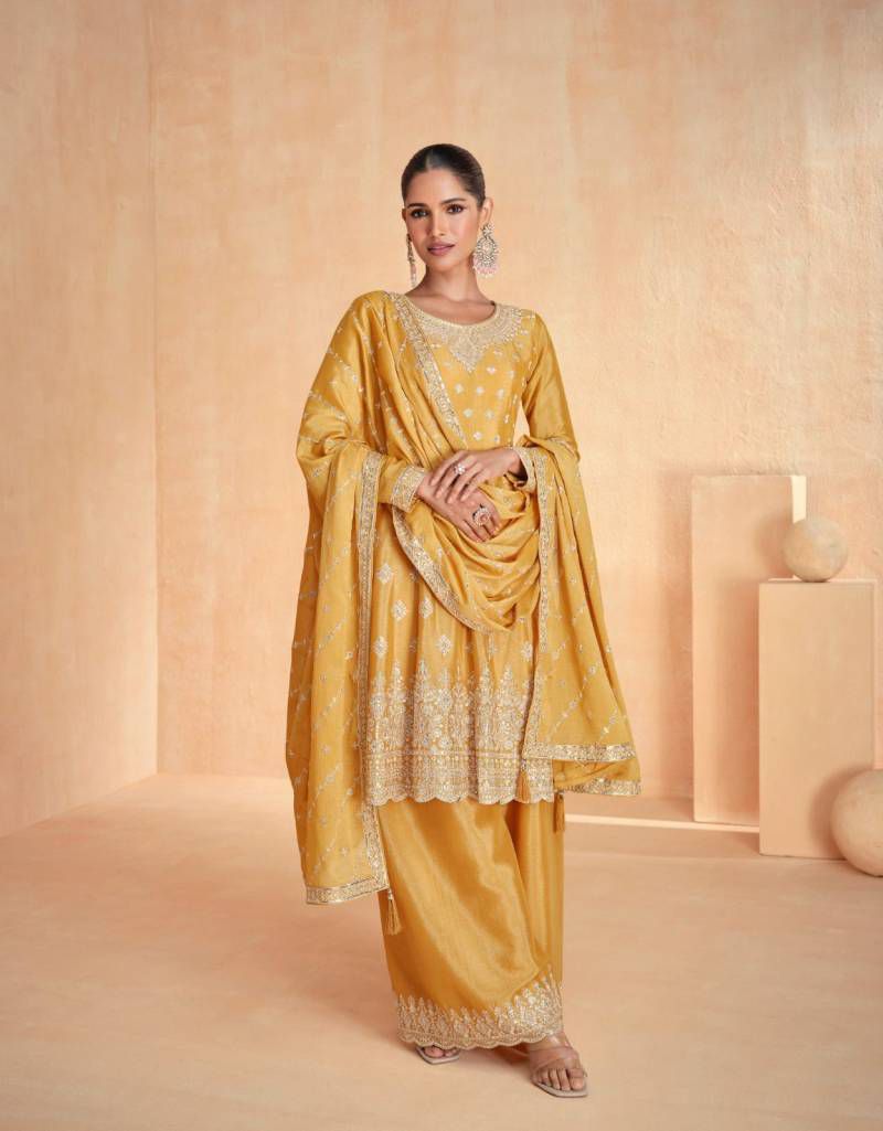 Multi Color Embroidered Anarkali Suit
