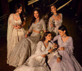 SVARNE Riyasat – Premium Hand-Embroidered Net
