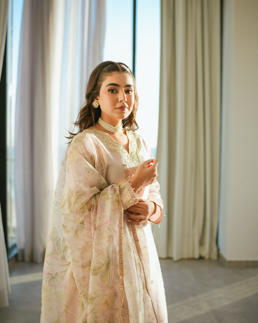Beautiful Embroidered Suit Set