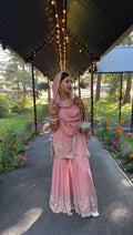3 Piece Kurti Sharara Kurta Set