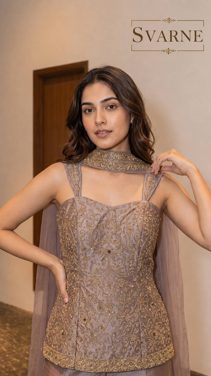 Women’s Luxury Pearl Outfit Set