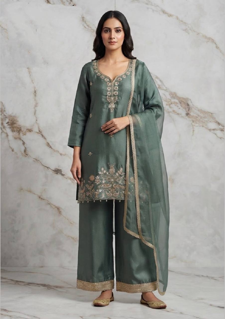 Women’s Gabana Embroidered Suit Set