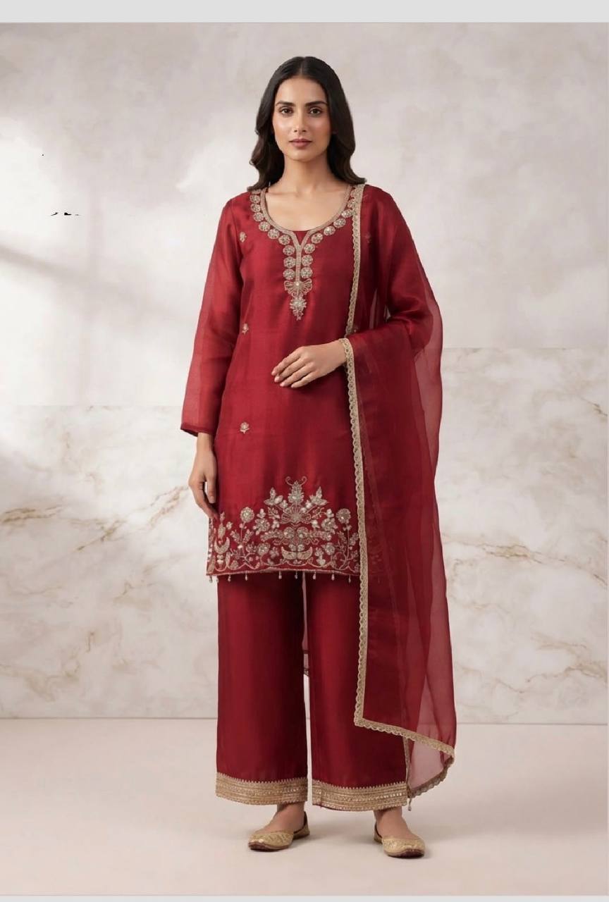 Women’s Gabana Embroidered Suit Set