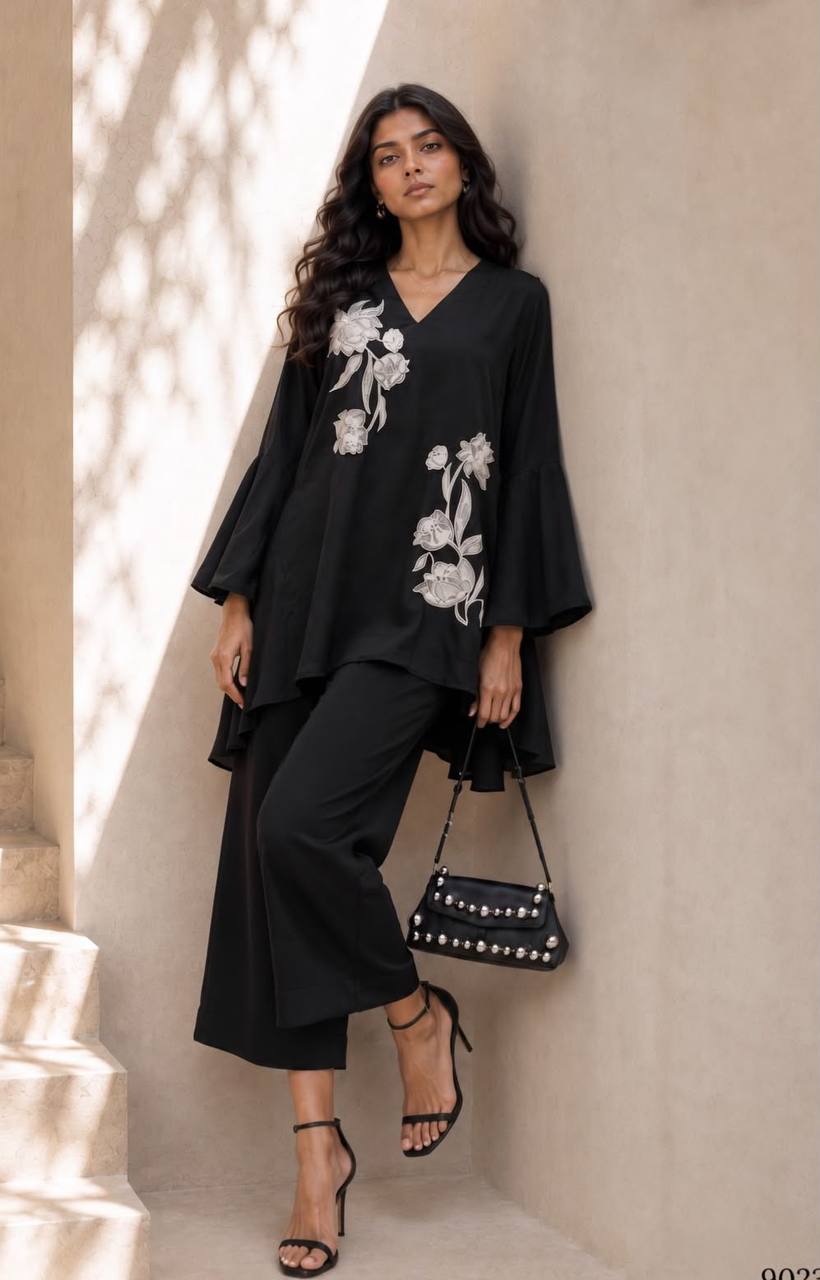 Women’s Pure Natural Crepe Co-Ord Set