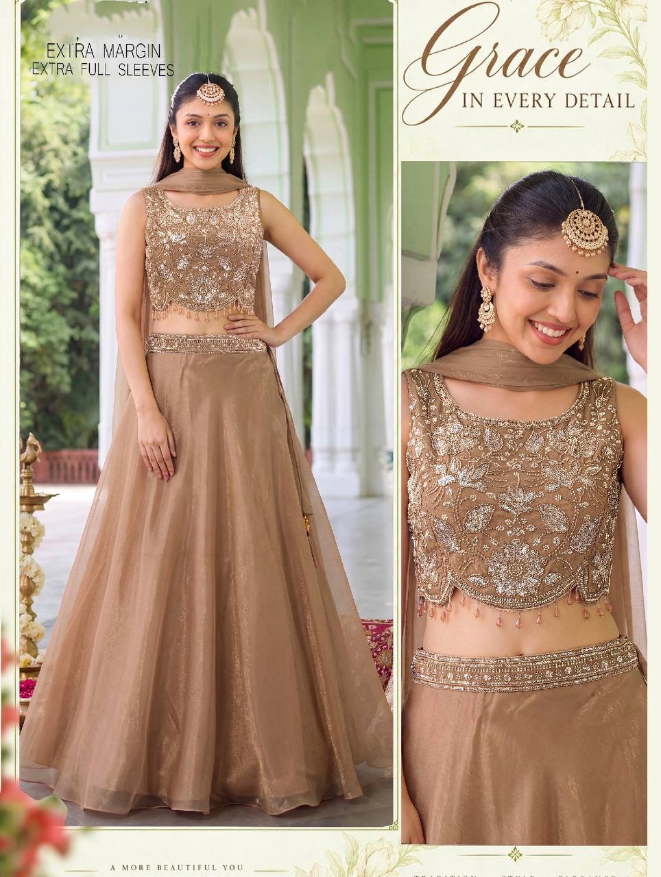 Women’s Salsa Embroidered Lehenga Set