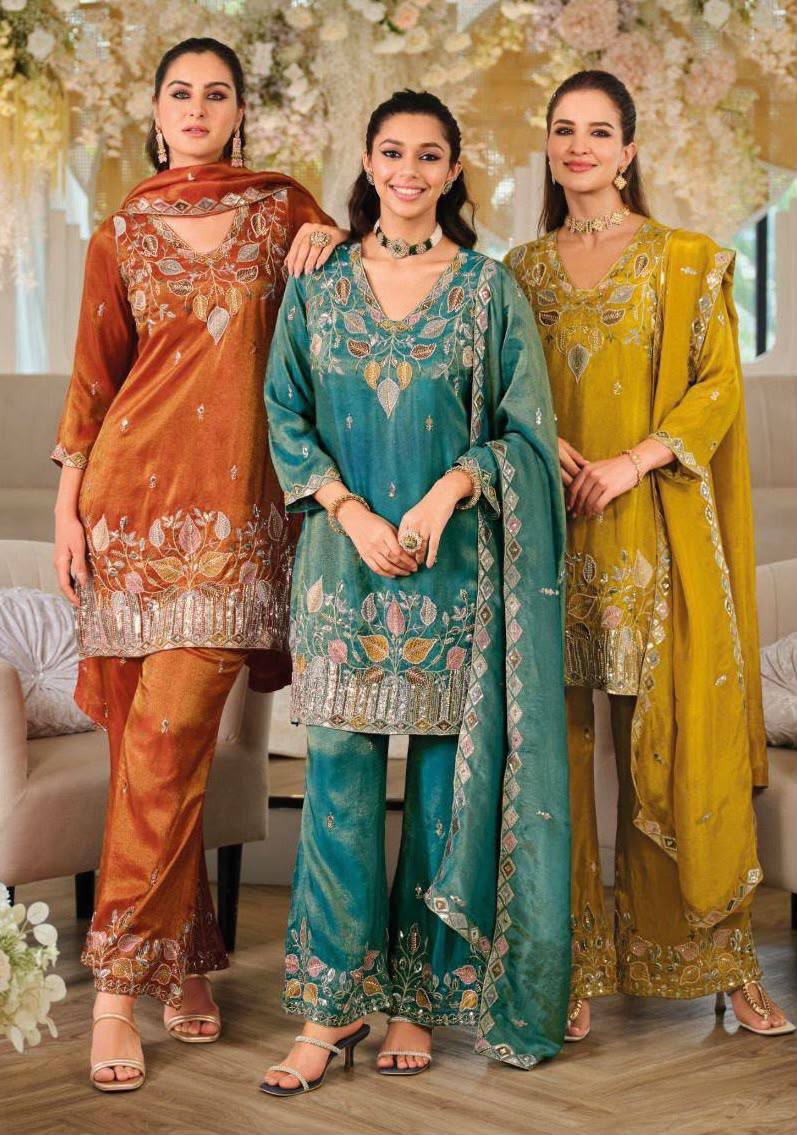 Women’s Premium Embroidered Designer Sharara Suit Set