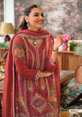 Women's Pure Viscose Shimmer Embroidered Kurta Palazzo Set