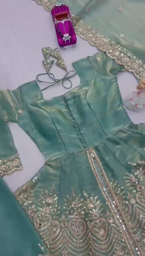 Royal Festive Sharara Ensemble