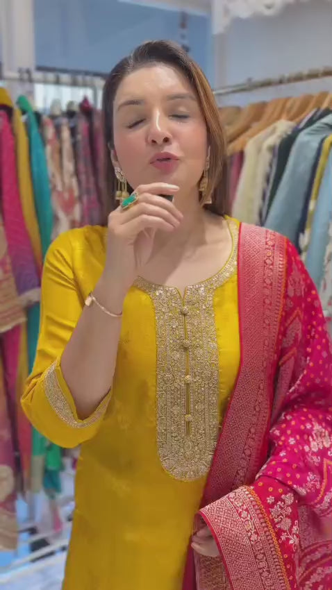 Shilpa Shetty Inspired Kurti Set