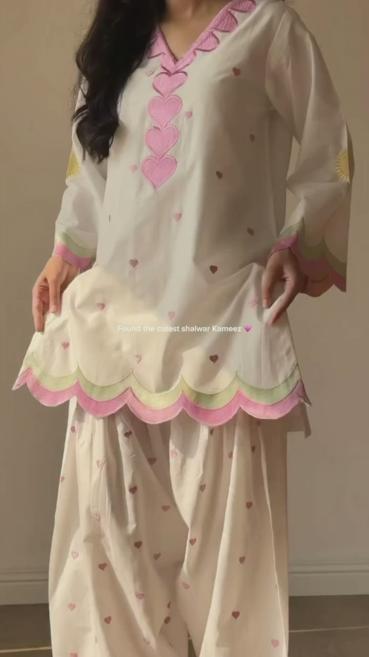 Women’s Mal Chanderi Cotton Multi-Work Farshi Suit Set