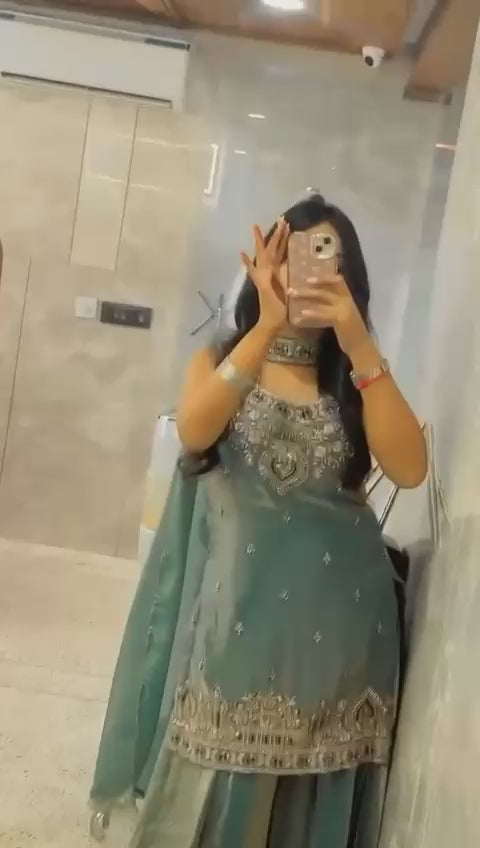 Royal Festive Sharara Set