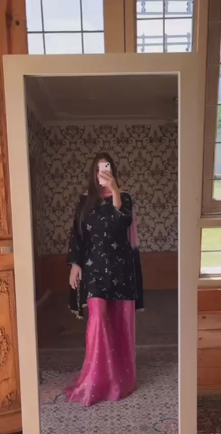 Designer Kurta Sharara Set