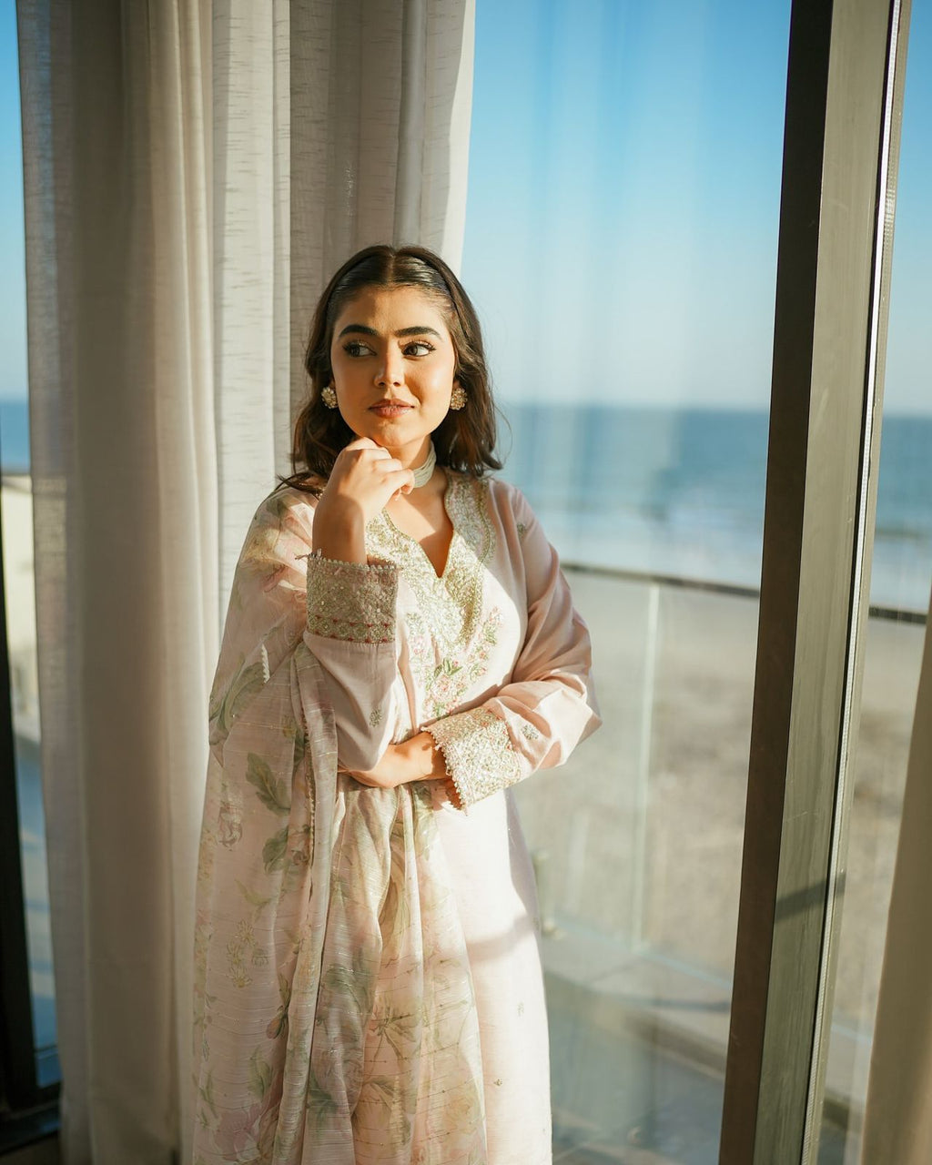 Beautiful Embroidered Suit Set